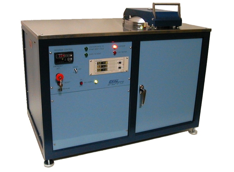 450 degree high vacuum oven for bulk pump and bake process